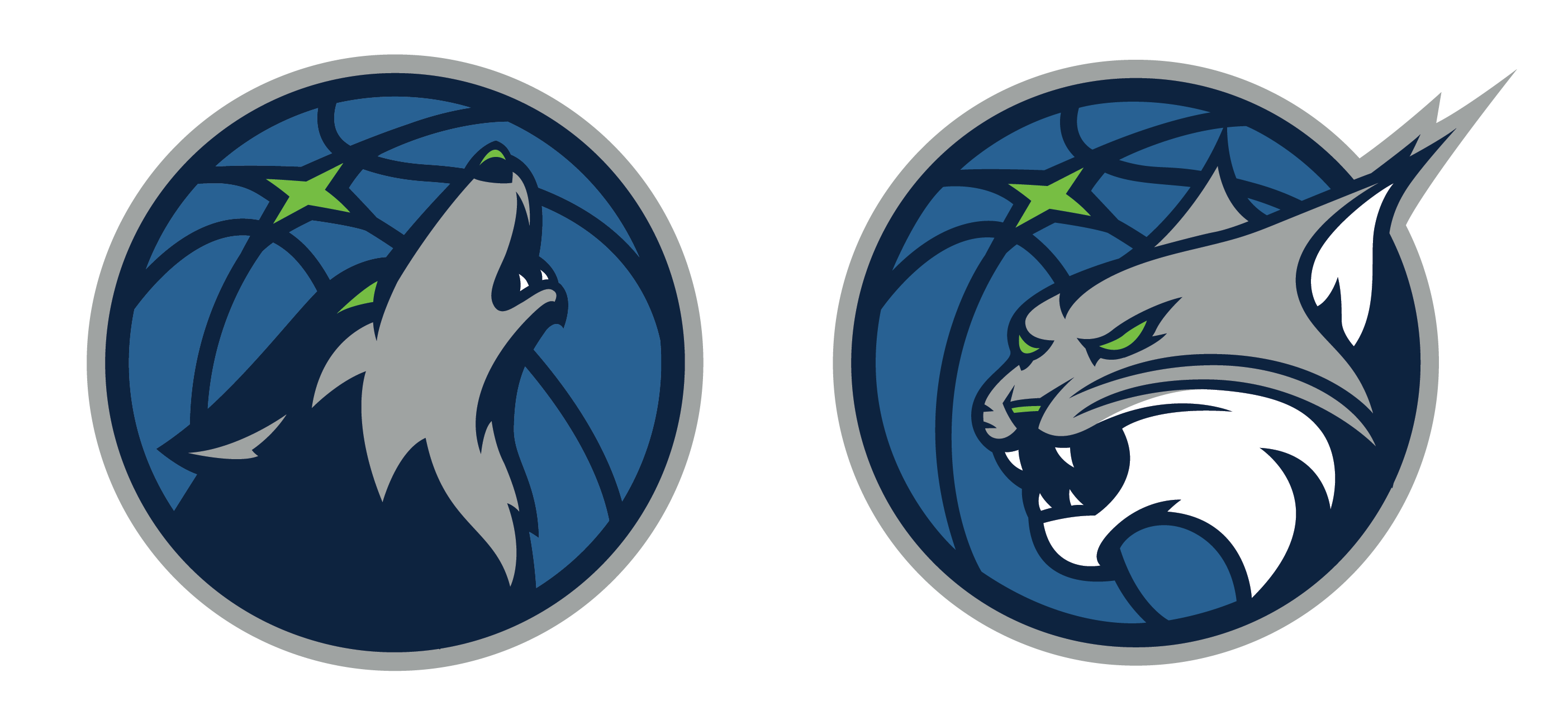 logo for Minnesota Timberwolves and lynx