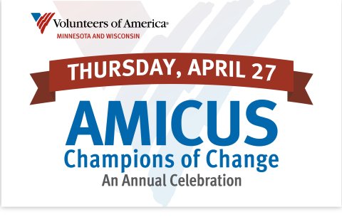 Amicus Champions of Change an annual celebration on Thursday, April 27
